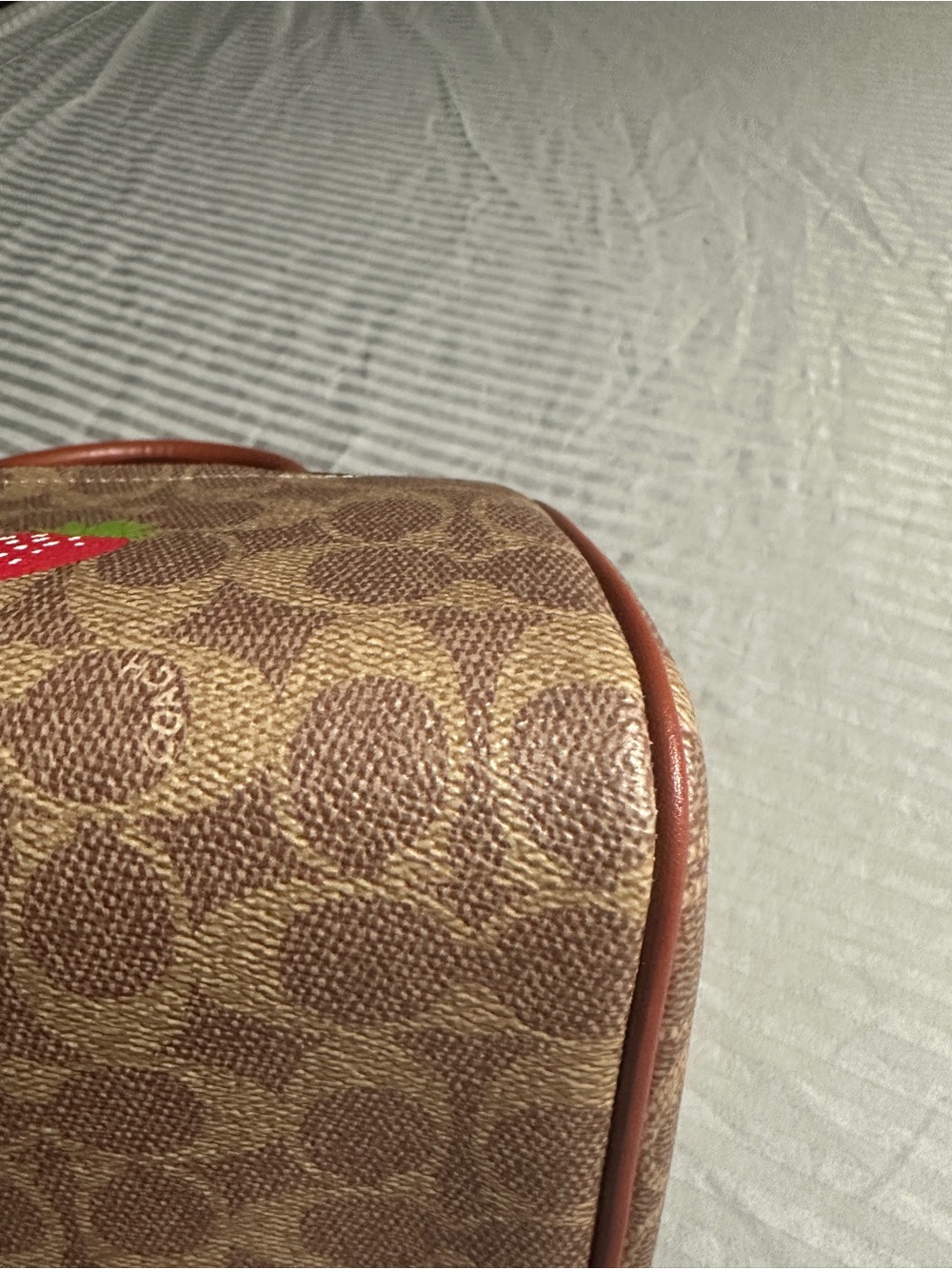 COACH Sticker Print Rowan & Matching Wrislet - Picture 8 of 15